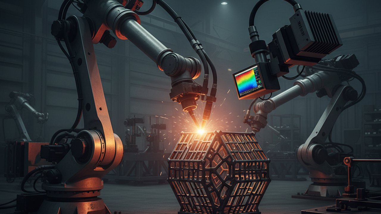 Carbon Steel WAAM Thermal Monitoring: Real-Time Imaging