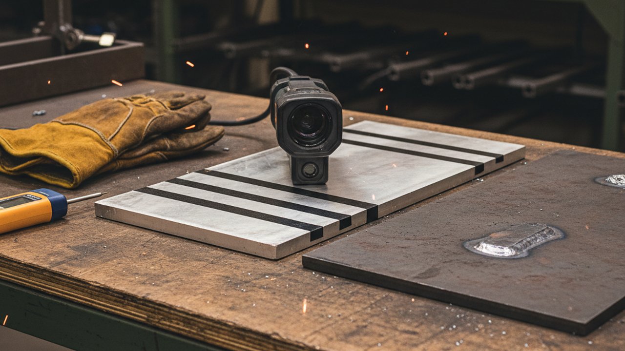 Emissivity for Steel and Aluminium in Welding Thermography