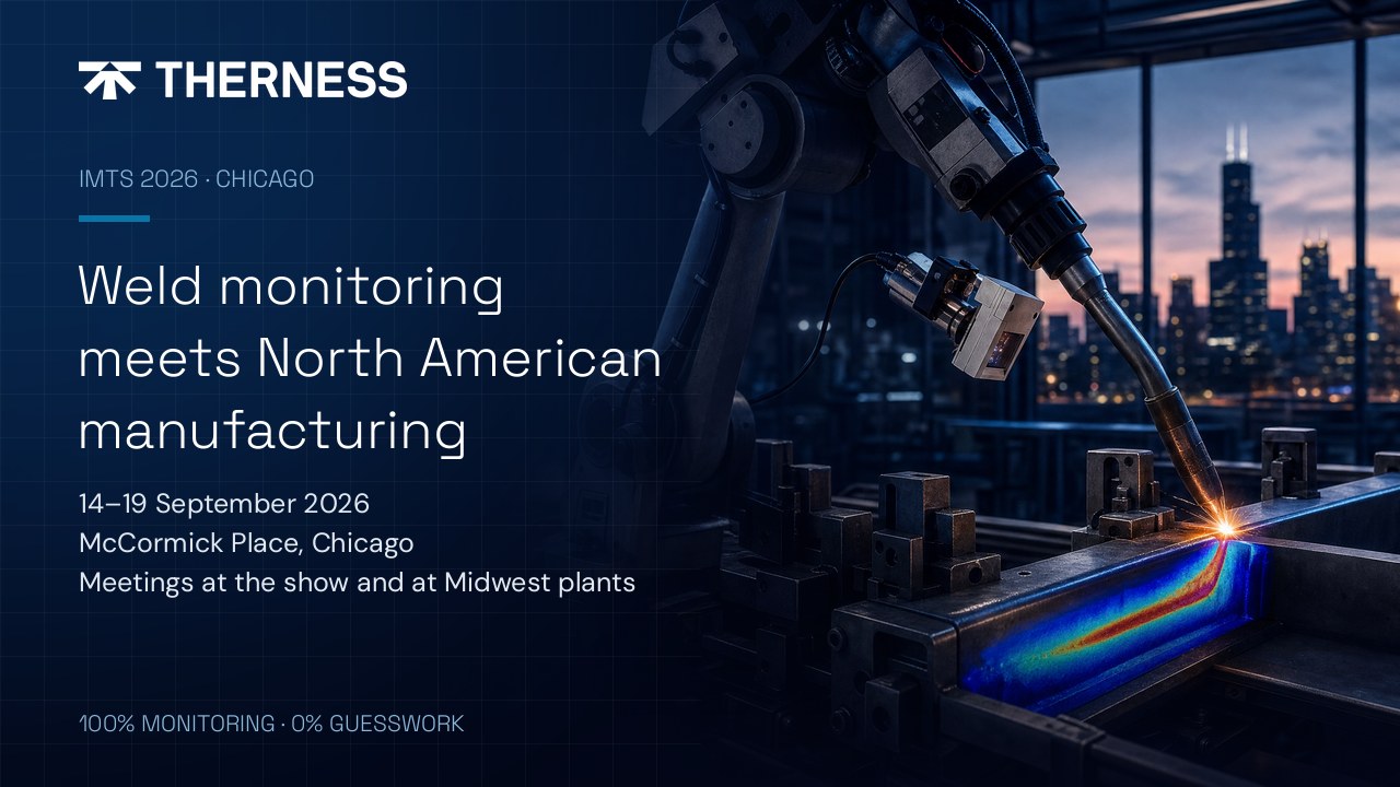 Therness at IMTS 2026 in Chicago: Weld Monitoring Meets North American Manufacturing