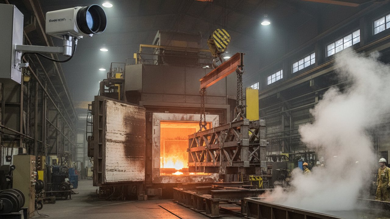 Infrared Monitoring for Heat Treatment and Quenching Lines