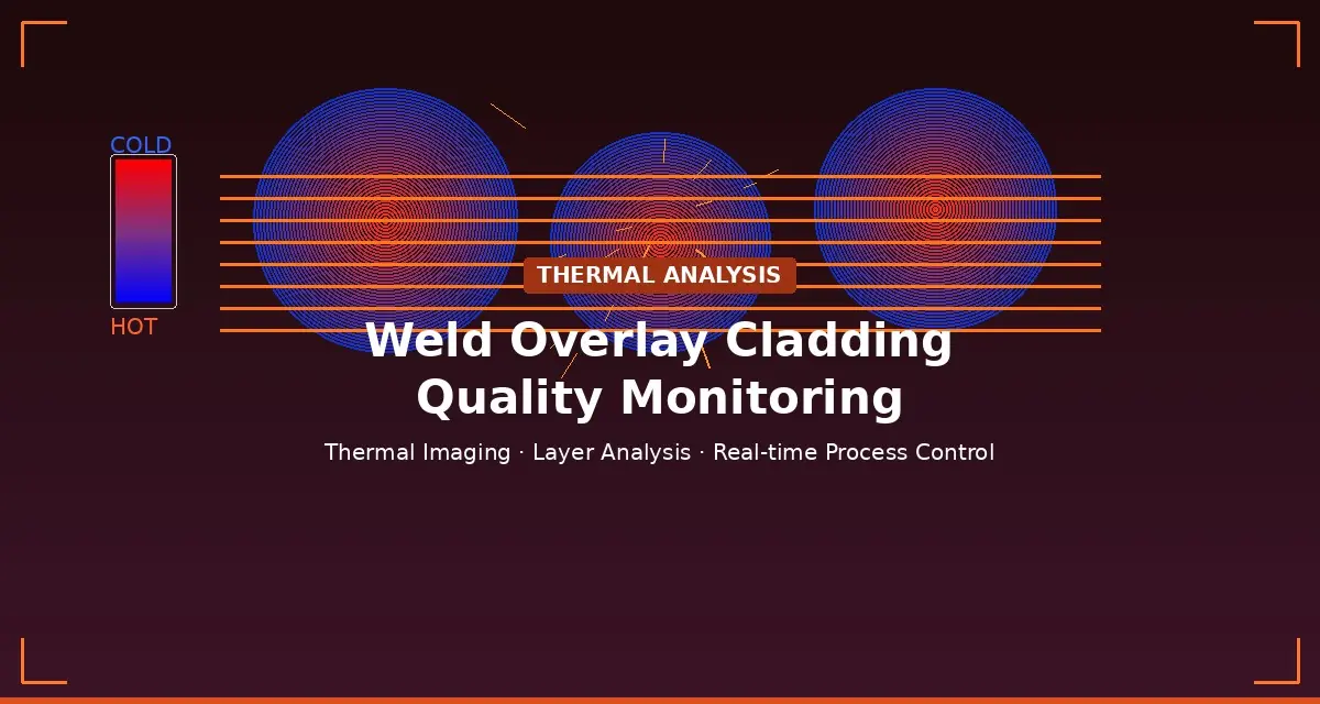 Weld Overlay Cladding Monitoring with Thermal Imaging